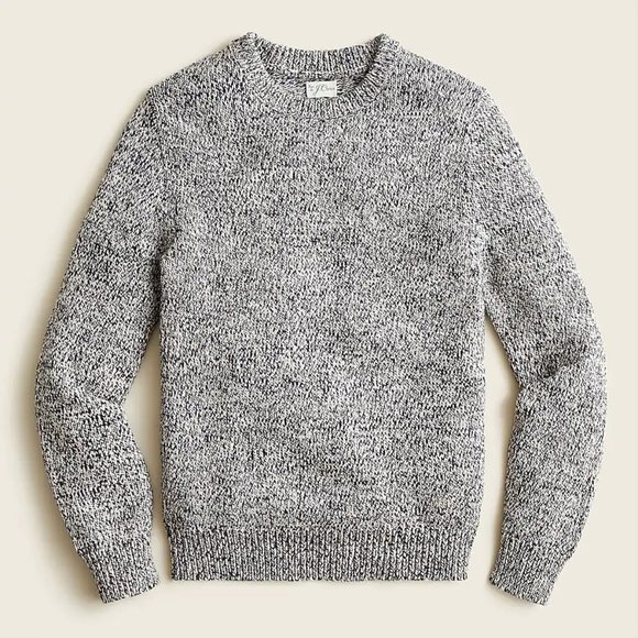 J Crew Other - J Crew marled cotton crewneck sweater
